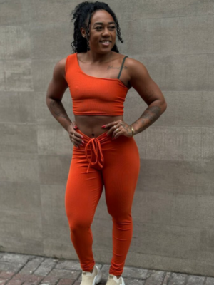 Legging Amarracão Canelada AV